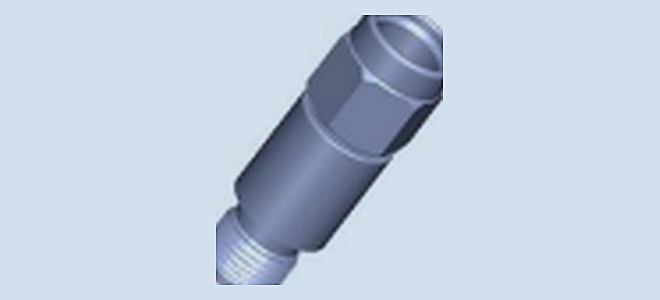 Fixed coaxial attenuator